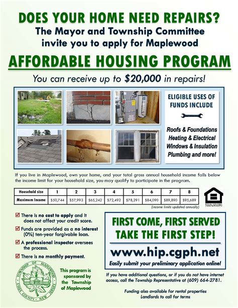 affordable housing nj application
